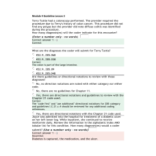 HIT 205 Module 4 Guideline Lesson 3
