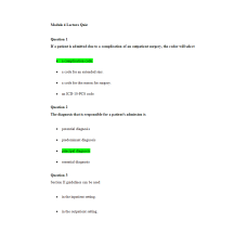 HIT 205 Module 4 Lecture Quiz