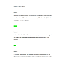 HIT 205 Module 5 Coding Lab Quiz