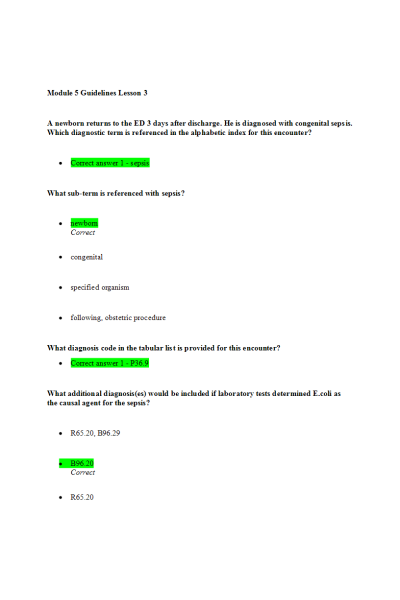 HIT 205 Module 5 Guidelines Lesson 3