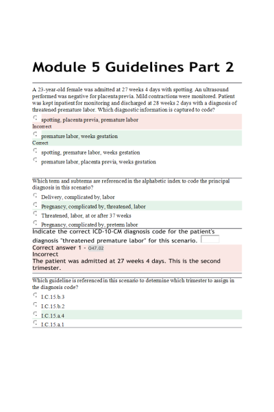 HIT 205 Module 5 Guidelines Part 2