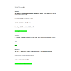 HIT 205 Module 5 Lecture Quiz