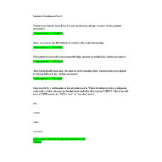 HIT 205 Module 6 Guidelines Part 3