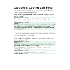 HIT 205 Module 8 Coding Lab Final