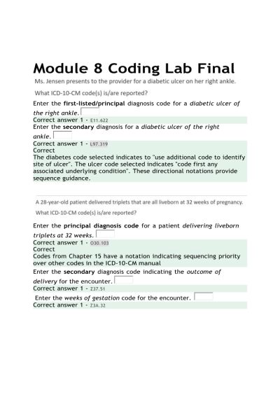 HIT 205 Module 8 Coding Lab Final