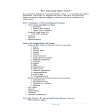 NR 576 Week 4 Midterm Study Guide for Weeks 1-4