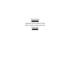 NR 351 Week 6 Assignment; Professional Paper -Creating a Friendly Healthcare Environment for LGBTQIA+ Patients