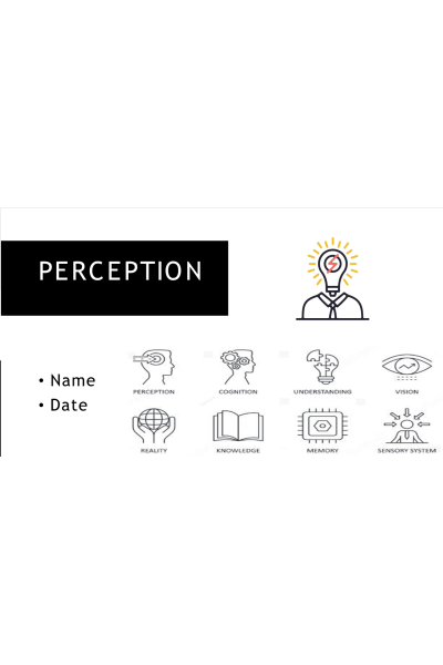 Perception Presentation (8 Slides)