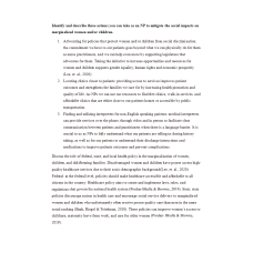 NR 602 Week 1 Discussion Board
