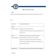 NR 602 Week 2 Pediatric Clinical Pearl Case Study