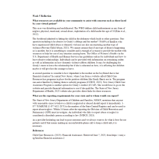 NR 602 Week 5 Reflection