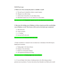 NR 509 Week 3 Quiz