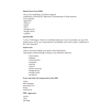 NR 548 Week 6 Exam 3 - Review