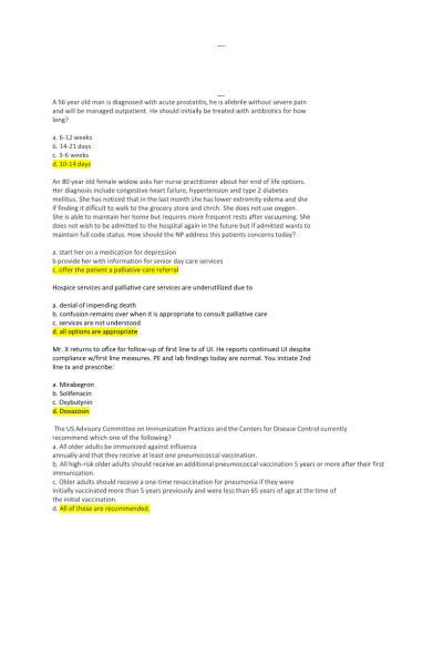 NR 601 Week 8 Final Exam Practice Questions