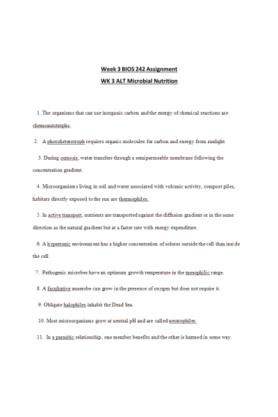 BIOS 242 Week 3 Assignment; ALT Microbial Nutrition