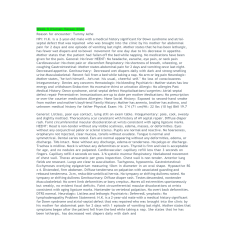 NR 602 Week 5 iHuman Virtual Patient Encounter - Hassan Khan
