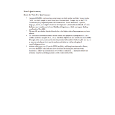 NR 606 Week 2 Quiz Summary