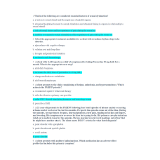 NR 606 Week 4 Midterm Exam - Only 23 Actual Exam Questions & Answers
