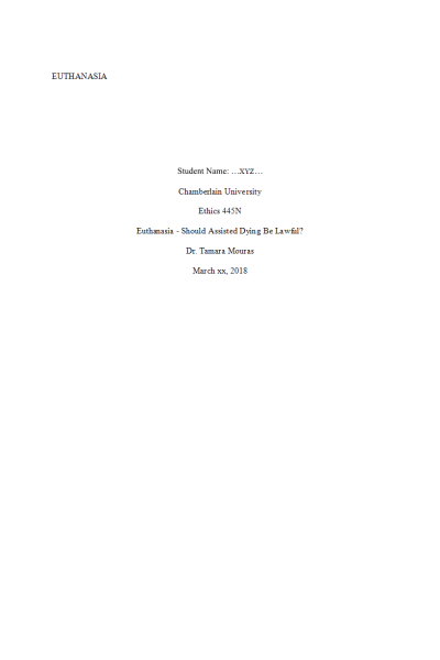 ETHC 445N Week 4 Assignment: Academic Scholarly Research