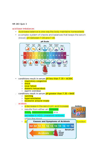 NR 283 Week 5 Quiz 3; Chp 10 &12 - 20 points