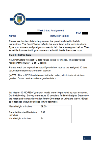 MATH 225 Week 5 Lab Assignment