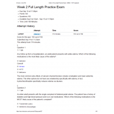 NR 667 Week 2 Full Length Practice Exam