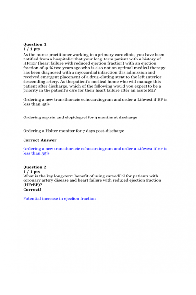 NR 667 Week 5 Full Length Practice Exam