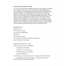 NR 667 Week 5 iHuman Musculoskeletal GOUT