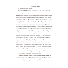 NR 667 Week 8 Reflection