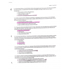 NR 602 Week 8 Final Exam - Compilation from Actual Exam