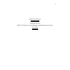 NR 602 Week 8 Reflection on Learning